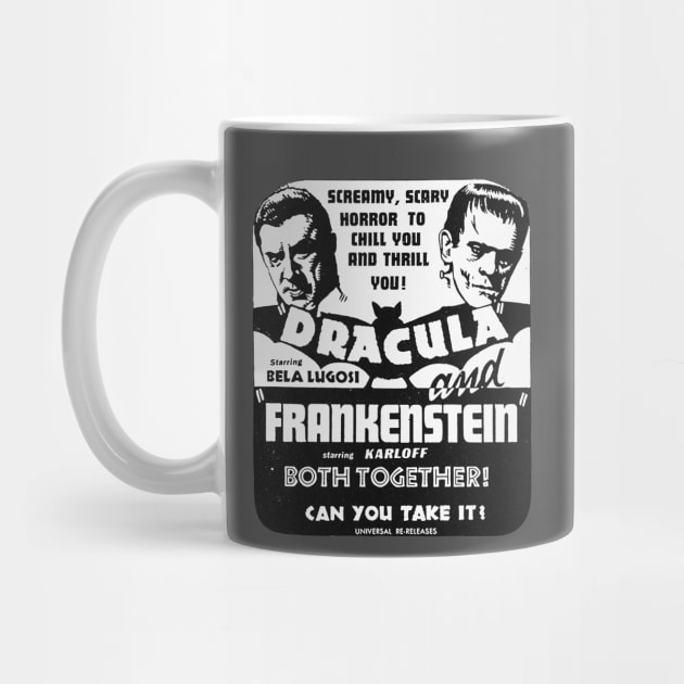 Dracula Frankenstein Double Feature by zombill